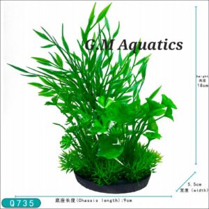 Artificial  plant Q-1162  Pack of 1 piece  28cm tall