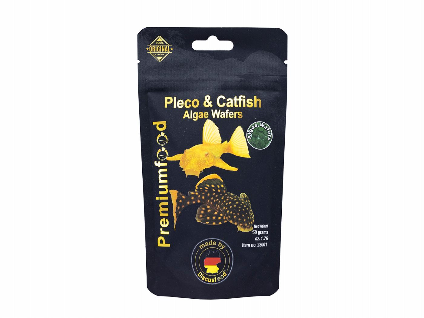 Discusfood Pleco & Catfish Algae Wafers 50g