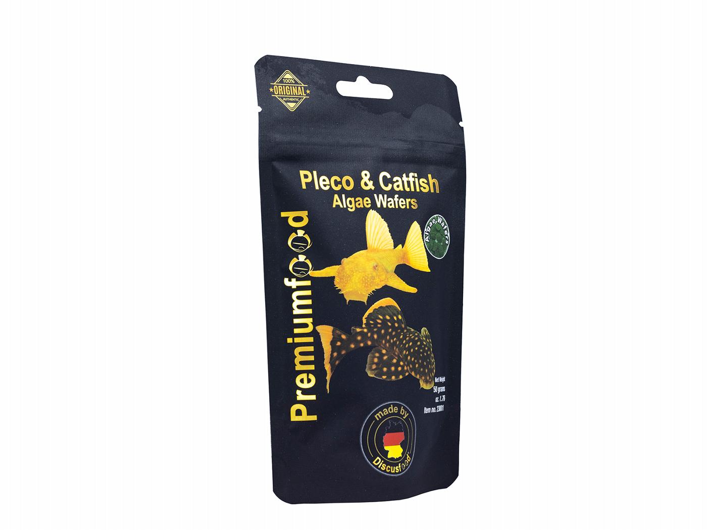 Discusfood Pleco & Catfish Algae Wafers 50g - Image 3