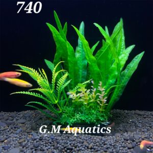 Artificial  plant M-740 Pack of 2 pieces 18cm tall