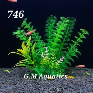 Artificial  plant M-746 Pack of 2 pieces 18cm tall