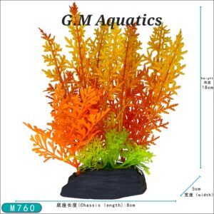 Artificial  plant M-760 Pack of 2 pieces 18cm tall