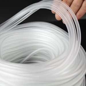 Airline tubing PVC semitransparent white