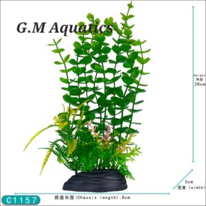 Artificial  plant C-1157 Pack of 1 piece  28cm tall