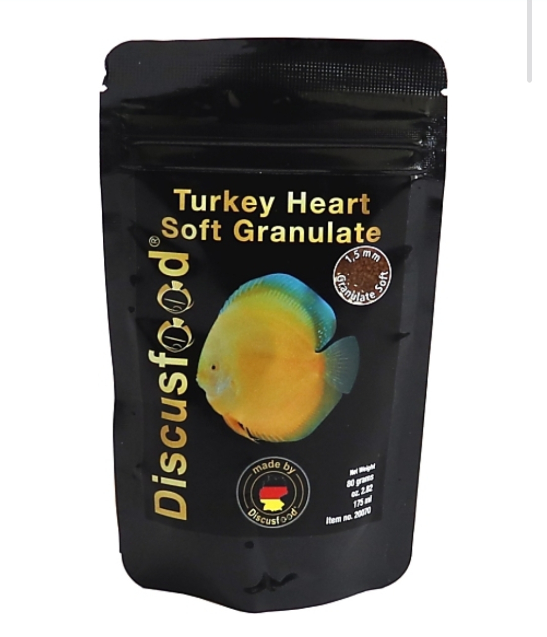 Discusfood Turkey Heart Soft Granulate 80g