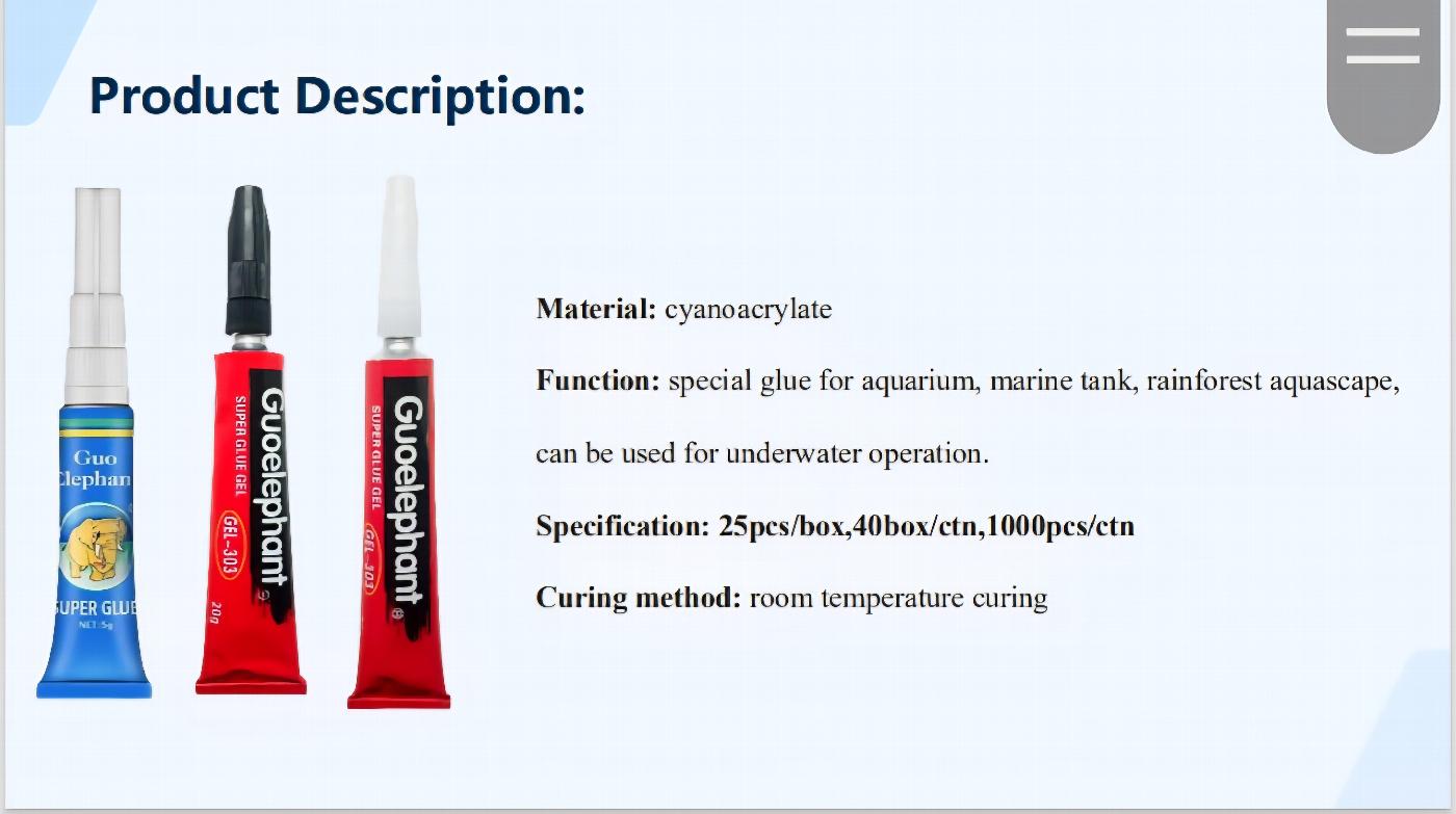 Aquarium Glue 5g / 20g - Image 2