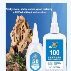 Glue  aquascaping for wood and stones