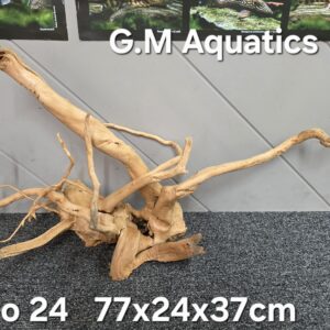 Red moor / Azalea wood  No 24  77x24x37cm