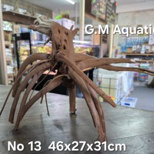 Spider / Slim wood No 13 46x27x31cm