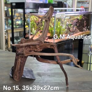 Spider / Slim wood No 15 35x39x27cm
