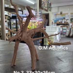 Spider / Slim wood No 3 33x30x16cm