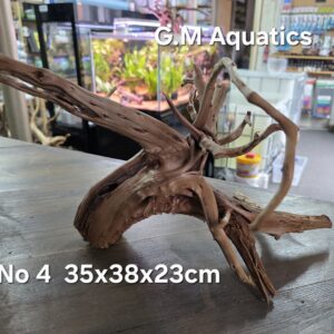 Spider / Slim wood No 4 35x38x23cm