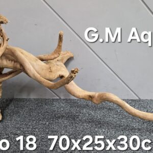 Red moor / Azalea wood  No 18  70x25x30cm
